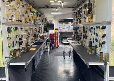 Gallery 14 Mobile workshop with tools and equipment for automation and industrial maintenance.
